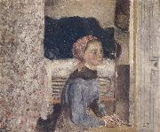 Camille Pissarro Young Farmgirl painting